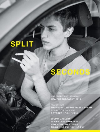 SPLIT SECONDS | Graduate thesis show Hartford Art School MFA Photography