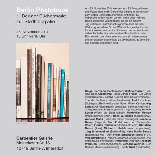 Carpentier Galerie | Berlin Photo Book